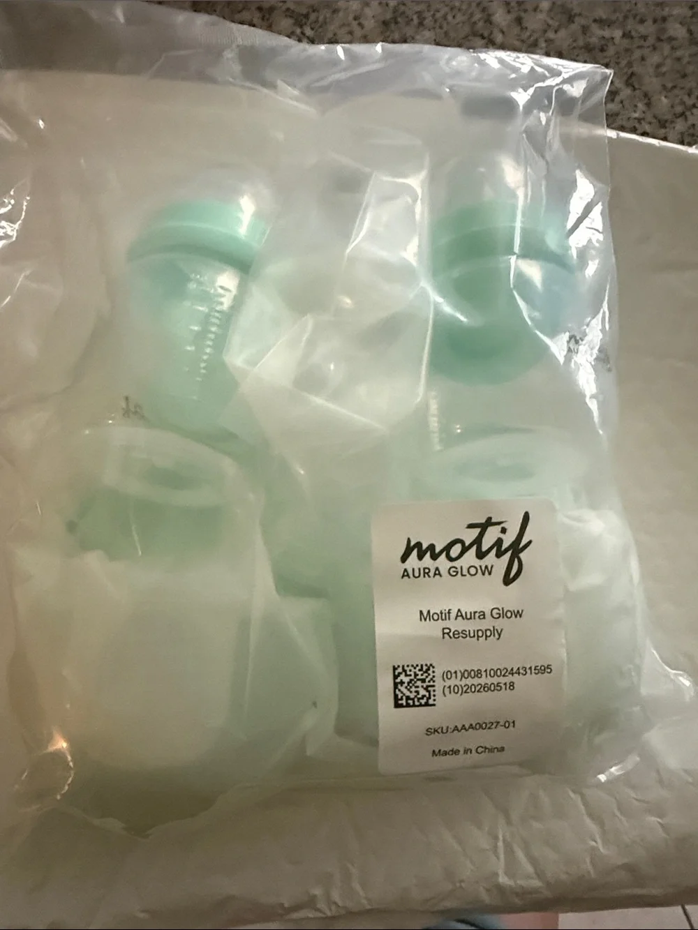 Motif Aura Glow replacement parts  Mint Green